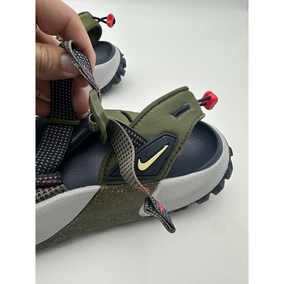 Nike Oneonta Sandals Rough Green Wolf Grey And Red Men’s Size 13 DJ6604-300 main image 9
